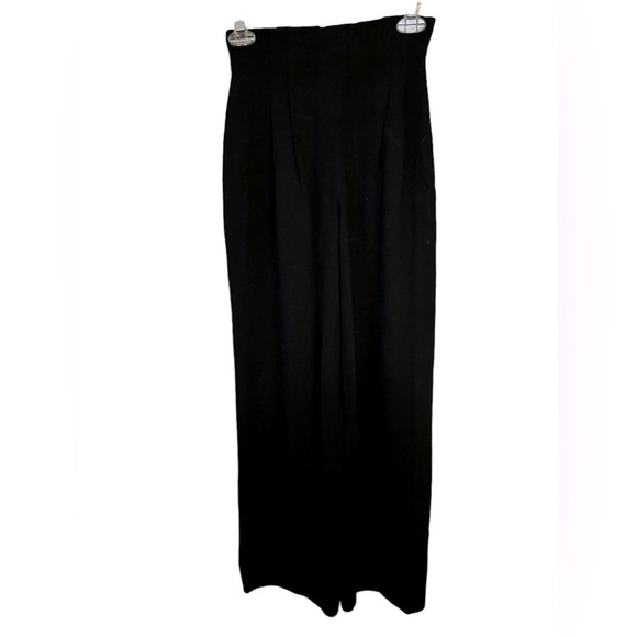 St. John Santana Knit Wide Leg Pants - Picture 2 of 4